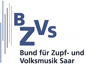 Bund für Zupf- und Volksmusik Saar (BZVS) Logo