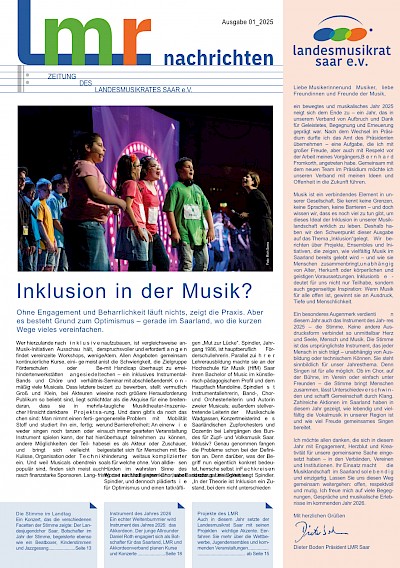 LMR-Nachrichten 1/2025 Cover