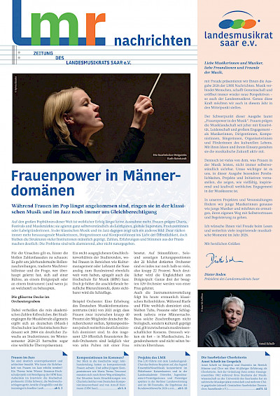 LMR-Nachrichten 1/2026 Cover